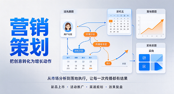 札达县营销策划